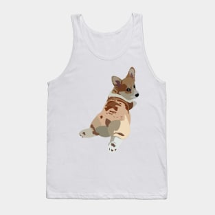 Corgi's Cute look Tank Top